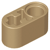 Technic, Liftarm Thick 1 x 2 - Axle Hole