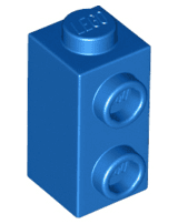 Brick, Modified 1 x 1 x 1 2/3 with Studs on Side
