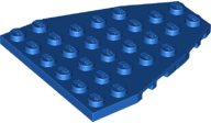 Wedge, Plate 7 x 6 with Stud Notches (Boat Bow Plate)