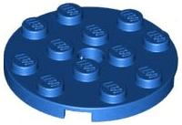 Plate, Round 4 x 4 with Hole