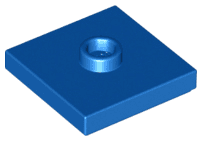 Plate, Modified 2 x 2 with Groove and 1 Stud in Center (Jumper)