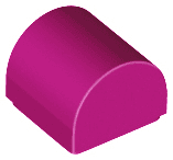 Slope, Curved 1 x 1 x 2/3 Double