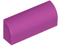 Slope, Curved 1 x 4 x 1 1/3