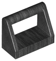 Tile, Modified 1 x 2 with Bar Handle