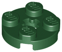 Plate, Round 2 x 2 with Axle Hole