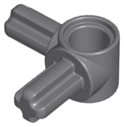 Technic, Axle and Pin Connector Hub with 2 Perpendicular Axles