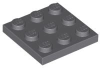 Plate 3 x 3