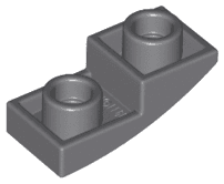 Slope, Curved 2 x 1 x 2/3 Inverted