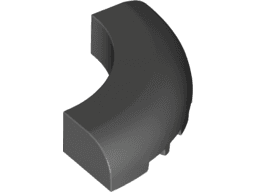 Brick, Round Corner 5 x 5 without Studs