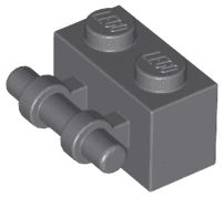 Brick, Modified 1 x 2 with Bar Handle on Side