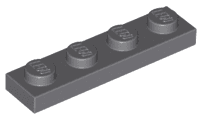 Plate 1 x 4