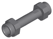 Minifigure, Weapon Hilt Smooth Extended