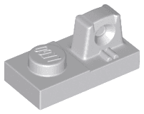 Hinge Plate 1 x 2 Locking with 1 Finger on Top