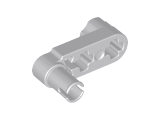 Technic, Liftarm, Modified Crank / Pin 1 x 3 - Axle Holes