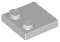 Tile, Modified 2 x 2 with Studs on Edge