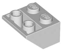 Slope, Inverted 45 2 x 2 with Flat Bottom Pin