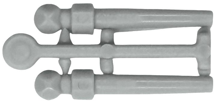 Minifigure, Utensil Wand, 2 on Sprue