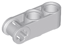 Technic, Axle and Pin Connector Perpendicular 3L with 2 Pin Holes