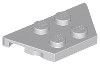 Wedge, Plate 2 x 4