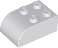 Slope, Curved 3 x 2 with 4 Studs