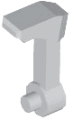 Minifigure, Helmet Antenna / Rangefinder with Squared Shaft for Helmet SW Clone Trooper with Holes