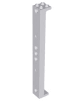 Support 2 x 2 x 13 with 5 Pin Holes