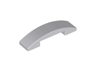 Slope, Curved 4 x 1 x 2/3 Double