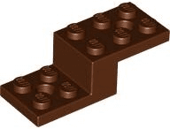 Bracket 5 x 2 x 1 1/3 with 2 Holes and Bottom Tube