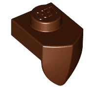 Plate, Modified 1 x 1 with Tooth Vertical