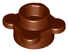 Plate, Round 1 x 1 with Flower Edge (4 Knobs / Petals)