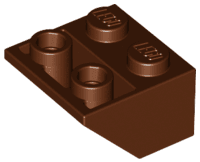 Slope, Inverted 45 2 x 2 with Flat Bottom Pin
