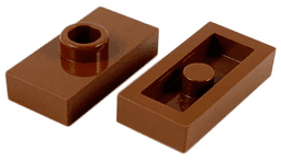 Plate, Modified 1 x 2 with 1 Stud without Groove (Jumper)