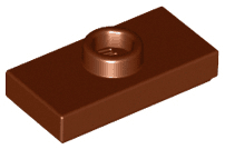 Plate, Modified 1 x 2 with 1 Stud with Groove (Jumper)