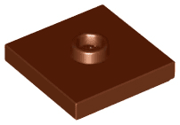 Plate, Modified 2 x 2 with Groove and 1 Stud in Center (Jumper)