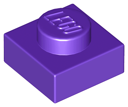 Plate 1 x 1