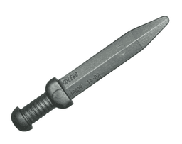 Minifigure, Weapon Sword, Roman Gladius with Thick Crossguard