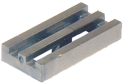 Tile, Modified 1 x 2 Grille with Bottom Groove