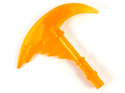 Minifigure, Weapon Sickle with Trailing Energy Effect